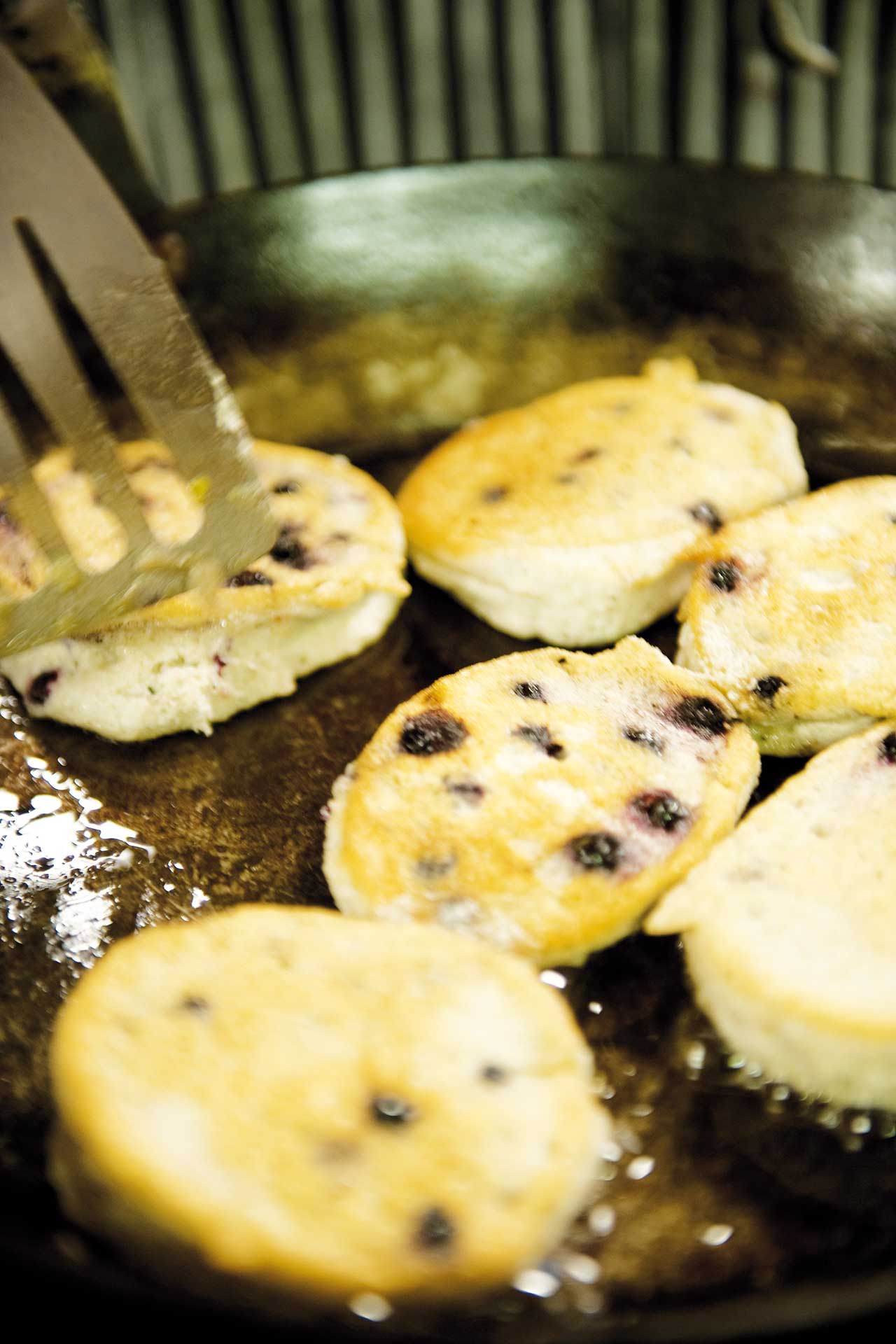 Buchweizen Blaubeer Plinsen