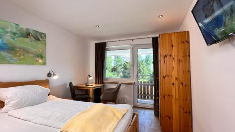 Beispielfoto Einzelzimmer Balkon Sonnenhaus